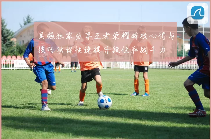 吴强独家分享王者荣耀游戏心得与技巧助你快速提升段位和战斗力
