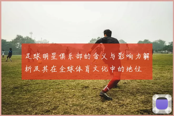 足球明星俱乐部的含义与影响力解析及其在全球体育文化中的地位
