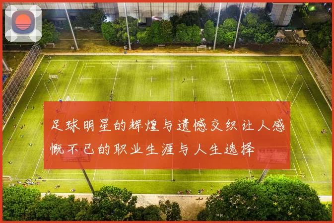 足球明星的辉煌与遗憾交织让人感慨不已的职业生涯与人生选择